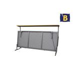 Opklapbed met dwarsgespannen spiraalbodem, Huis en Inrichting, Ophalen of Verzenden, Nieuw, Eenpersoons