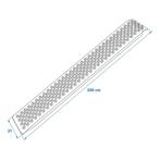 ProPlus Aluminium oprijplaat - 200 x 21 cm - 200 kg draag..., Ophalen of Verzenden, Nieuw