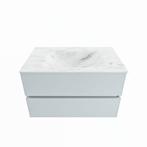 MONDIAZ VICA-DLUX 80cm badmeubel onderkast Clay 2 lades., Ophalen of Verzenden, Nieuw, Bad