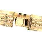Gouden vintage bangle met gravure 14 krt, Ophalen of Verzenden, Nieuw