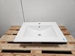 Wastafel 60 x 45,6 cm keramiek wit 1 kraangat, Ophalen of Verzenden, Nieuw