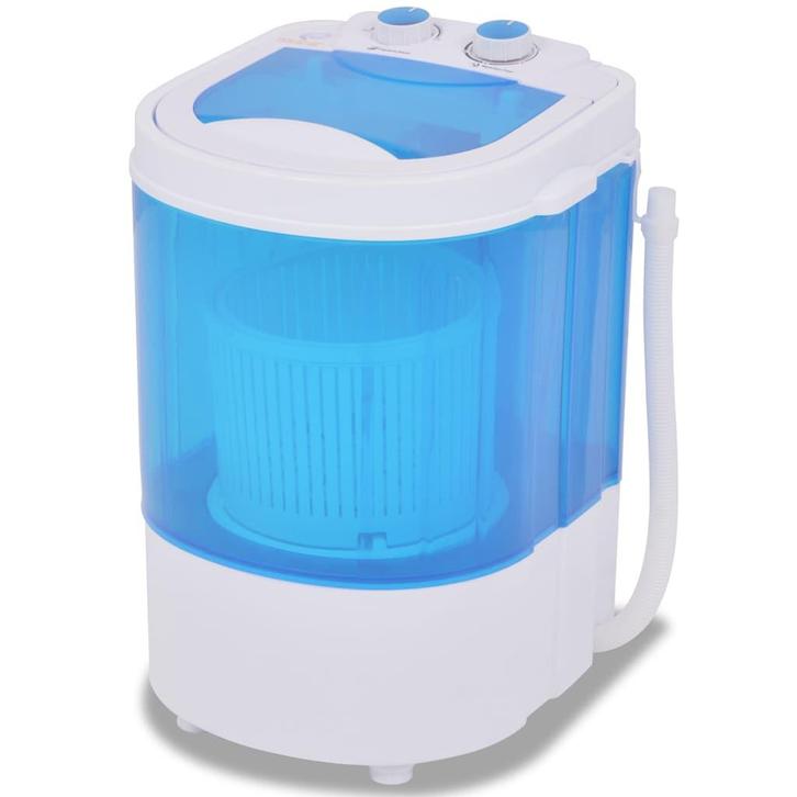 vidaXL Mini wasmachine met enkele trommel 2,6 kg, Witgoed en Apparatuur, Wasmachines, Nieuw, Verzenden
