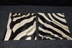real zebra skin covers - Kussen (2), Nieuw