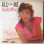 Sabrina - All of me - Single, Cd's en Dvd's, Vinyl Singles, Verzenden, Nieuw in verpakking