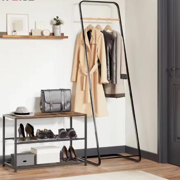 L-vormige Metalen Kapstok – Ruimtebesparend Vrijstaand Rek, Huis en Inrichting, Woonaccessoires | Kapstokken, Nieuw, Verzenden