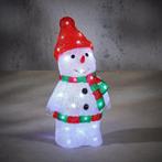 Kerstverlichting Buiten Sneeuwpop - L20 x B15 x H35 cm - Mee, Diversen, Verzenden, Nieuw