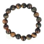 Valkenoog ( Blauwe Tijgeroog ) armband 10 mm, Verzenden, Nieuw