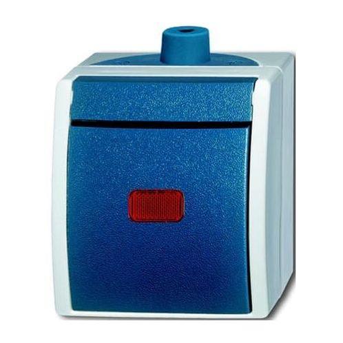 Busch Jaeger Ocean controleschakelaar IP44 opbouw 2601/6, Doe-het-zelf en Verbouw, Elektra en Kabels, Nieuw, Ophalen of Verzenden