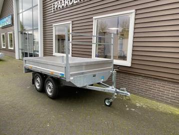 Nette! VDM Tandemas Plateauwagen 255x150 cm 750 kg! beschikbaar voor biedingen