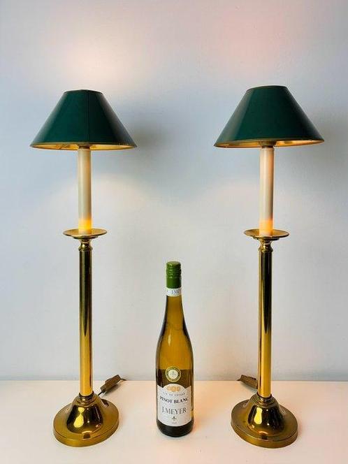 Tafellamp (2) - Messing, Antiek en Kunst, Curiosa en Brocante