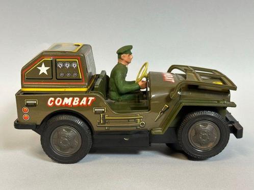 Modern speelgoed - Speelgoedauto Jeep militare Combat con, Antiek en Kunst, Antiek | Speelgoed