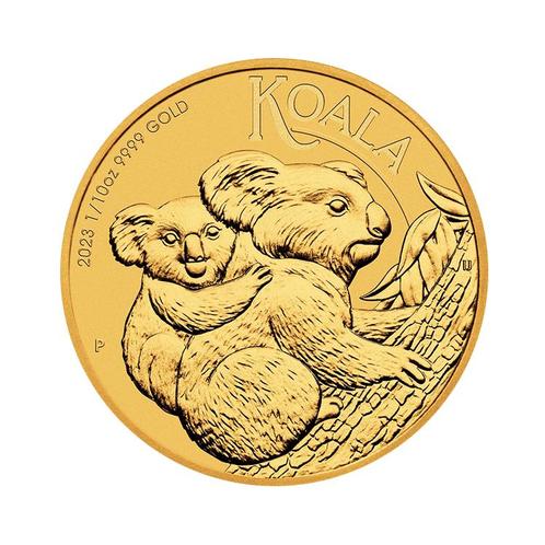 Gouden Koala munt 2023 1/10 troy ounce, Postzegels en Munten, Edelmetalen en Baren, Verzenden