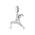 Yoga Bedel Hangende Charm Pandora compatible, Sieraden, Tassen en Uiterlijk, Bedels, Nieuw, Overige merken, Verzenden
