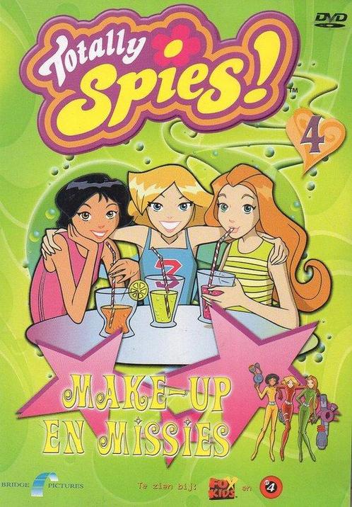 Totally spies make-up en missies (dvd tweedehands film), Cd's en Dvd's, Dvd's | Actie, Zo goed als nieuw, Ophalen of Verzenden