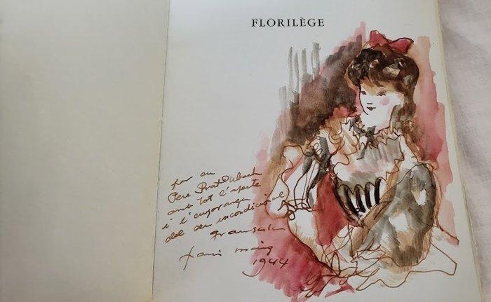 Emilio Grau Sala, Paul Verlaine - Florilège [with original, Antiek en Kunst, Kunst | Schilderijen | Klassiek