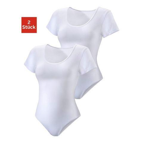 Vivance T-shirt-body elastische katoenkwaliteit (Set van 2), Kleding | Dames, Ondergoed en Lingerie, Verzenden