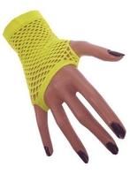 Nethandschoenen Fluor Geel, Verzenden, Nieuw