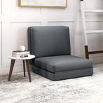 TRUUSK Vloersofa 3-in-1 Opvouwbaar Slaapbank Met Fluweelacht, Huis en Inrichting, Fauteuils, Verzenden, Nieuw