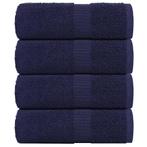 vidaXL Gastendoekjes 4 st 30x50 cm 360 g/m² 100% katoen, Huis en Inrichting, Badkamer | Badtextiel en Accessoires, Verzenden, Nieuw