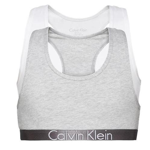 Calvin Klein  Customized Stretch Bralette 2Pack Grey White, Kinderen en Baby's, Kinderkleding | Overige, Verzenden