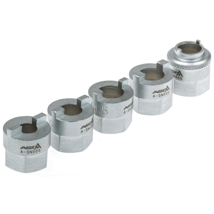 Veerpoot Schokbreker Sleutel - Schokbreker Doppen 5 Dlg - Ve, Doe-het-zelf en Verbouw, Overige Doe-het-zelf en Verbouw, Nieuw