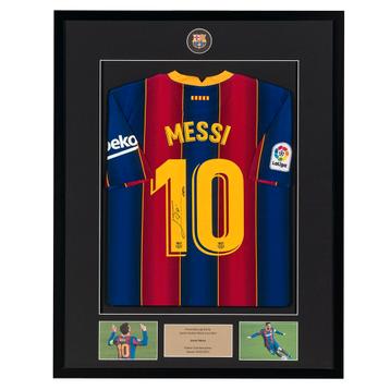 Gesigneerd shirt Messi – FC Barcelona – Seizoen 2020-21 beschikbaar voor biedingen