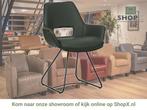 Leren eetkamerstoel Zippy - Toledo Verde (donkergroen) -, Huis en Inrichting, Stoelen, Overige kleuren, Bohemian, Eigentijds, Industrieel, Modern, Scandinavisch
