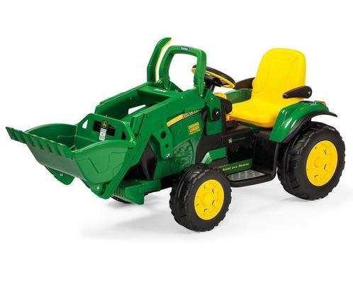 John Deere elektrische Tractor +Voorlader 12volt Peg Perego, Kinderen en Baby's, Speelgoed | Buiten | Voertuigen en Loopfietsen