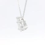 Ketting met hanger - 18 karaat Witgoud - 0.60ct. tw. Diamant