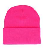 Beanie Muts Basic Fuchsia Roze, Sieraden, Tassen en Uiterlijk, Uiterlijk | Haarverzorging, Verzenden, Nieuw