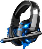 Tweedekans | Strex Gaming Headset met Microfoon Blauw - PC +, Ophalen of Verzenden, Zo goed als nieuw