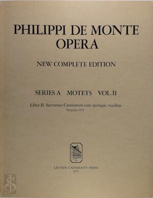 Philippi de monte opera new compl. ed. series A motets vol, Boeken, Taal | Overige Talen, Verzenden