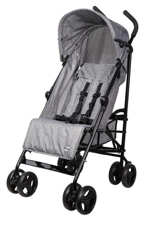 Ding GoGo Grey Multi Standen Buggy DI-161707, Kinderen en Baby's, Buggy's, Nieuw, Verzenden