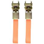 Hofftech Spanbanden met ratel - 2 haken - 3,5 meter - 2 s..., Ophalen of Verzenden, Nieuw