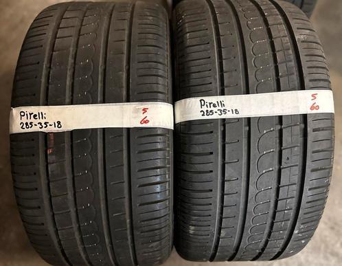 2x285-35-18 pirelli zomer 5mm €60 per band 285 35 18, Auto-onderdelen, Banden en Velgen, 18 inch, Zomerbanden, 285 mm, Personenwagen