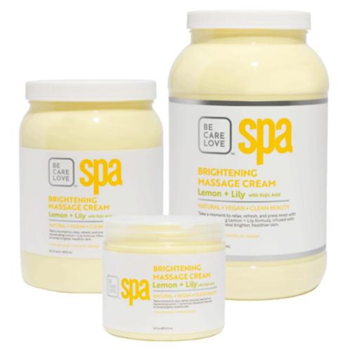 BCL SPA  Massage Cream Lemon+Lily  473 ml, Sieraden, Tassen en Uiterlijk, Uiterlijk | Haarverzorging, Nieuw, Verzenden