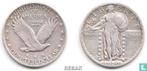 Verenigde Staten ¼ dollar 1920 (D) (munten), Postzegels en Munten, Munten | Amerika, Verzenden, Losse munt, Goud