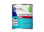 SIGMA Contour Aqua PU Gloss - Ral 9010 = vergelijkbaar me..., Doe-het-zelf en Verbouw, Verf, Beits en Lak, Overige kleuren, Nieuw