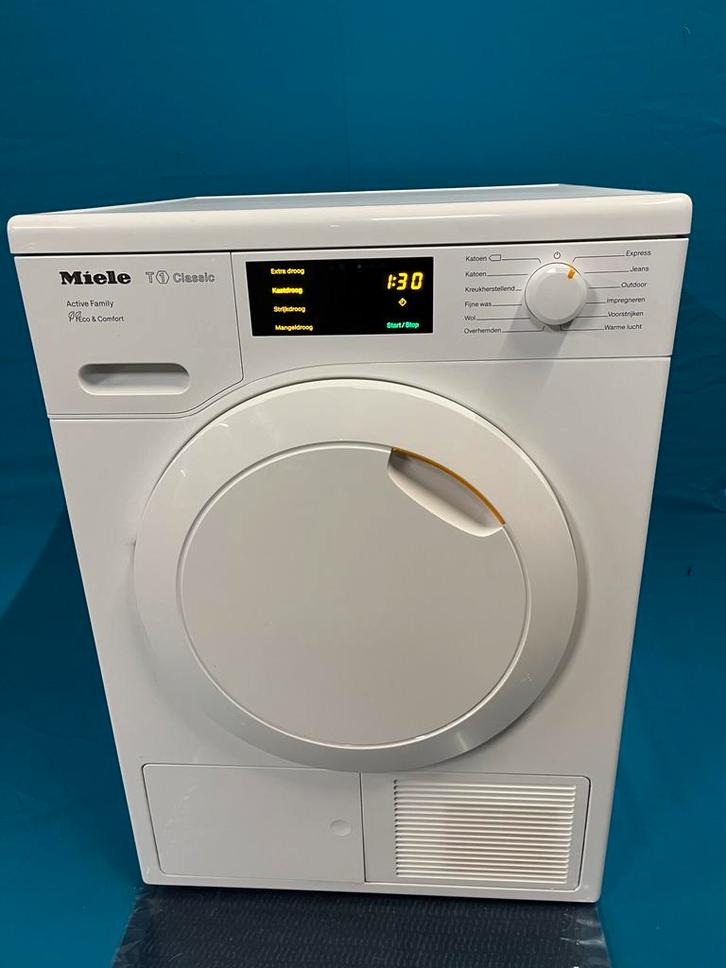 Miele warmtepompdroger 8KG A++   led display  TDD 220 WP, Witgoed en Apparatuur, Wasdrogers, 8 tot 10 kg, Zo goed als nieuw, Overige typen