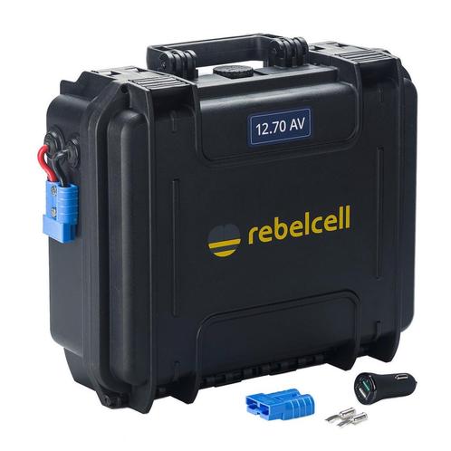 Rebellcell Outdoorbox met 12.70 AV Li-ion accu, Watersport en Boten, Navigatiemiddelen en Scheepselektronica, Nieuw, Ophalen of Verzenden