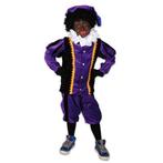 Kinderpietenpak Madrid Luxe Paars - 140, Verzenden, Nieuw