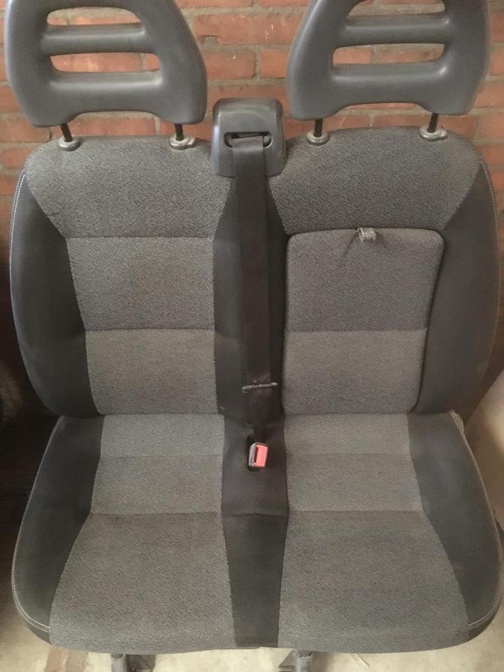 2-persoons bijrijdersbank Fiat Ducato, Auto-onderdelen, Interieur en Bekleding, Gebruikt, Citroën, Fiat, Peugeot, Ophalen