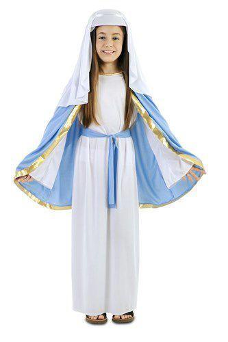 Maria kostuum kind, Hobby en Vrije tijd, Feestartikelen, Feestartikel, Nieuw, Verzenden