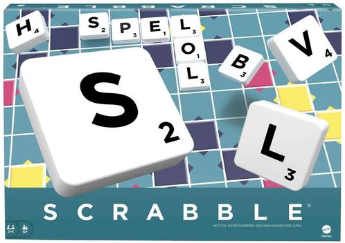 Scrabble Original - Bordspel | Mattel - Gezelschapsspellen, Hobby en Vrije tijd, Gezelschapsspellen | Bordspellen, Nieuw, Verzenden