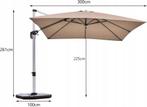 2dekans | Coast Zonnescherm - Draai- & Kantelbaar -, Tuin en Terras, Parasols, Ophalen of Verzenden, Zo goed als nieuw