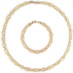 Flexible Parure - 8.5 g - 45 cm - 18 Kt - Choker halsketting, Sieraden, Tassen en Uiterlijk, Antieke sieraden