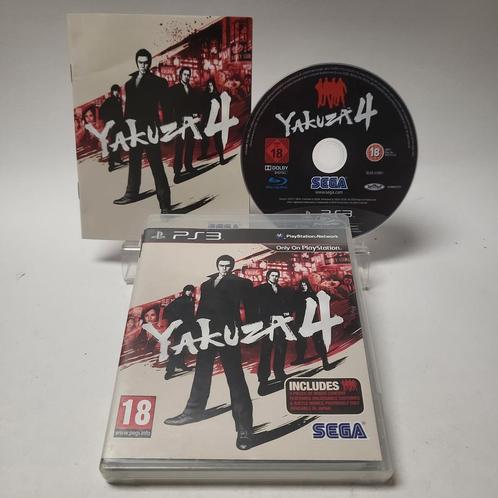 Yakuza 4 Playstation 3, Spelcomputers en Games, Games | Sony PlayStation 3, Ophalen of Verzenden