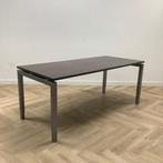 Tweedehands verstelbaar bureau / tafel 180x80 cm, grijs -, Huis en Inrichting, Bureaus, Ophalen of Verzenden, In hoogte verstelbaar
