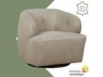 Leren draaifauteuil Cloud - Kenia Lightgrey (lichtgrijs), Huis en Inrichting, Bohemian, Eigentijds, Klassiek, Modern, Retro, Romantisch, Scandinavisch, Vintage