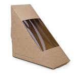 Afbreekbare sandwichboxen | Kraftpapier | 500 stuks, Verzenden, Nieuw in verpakking